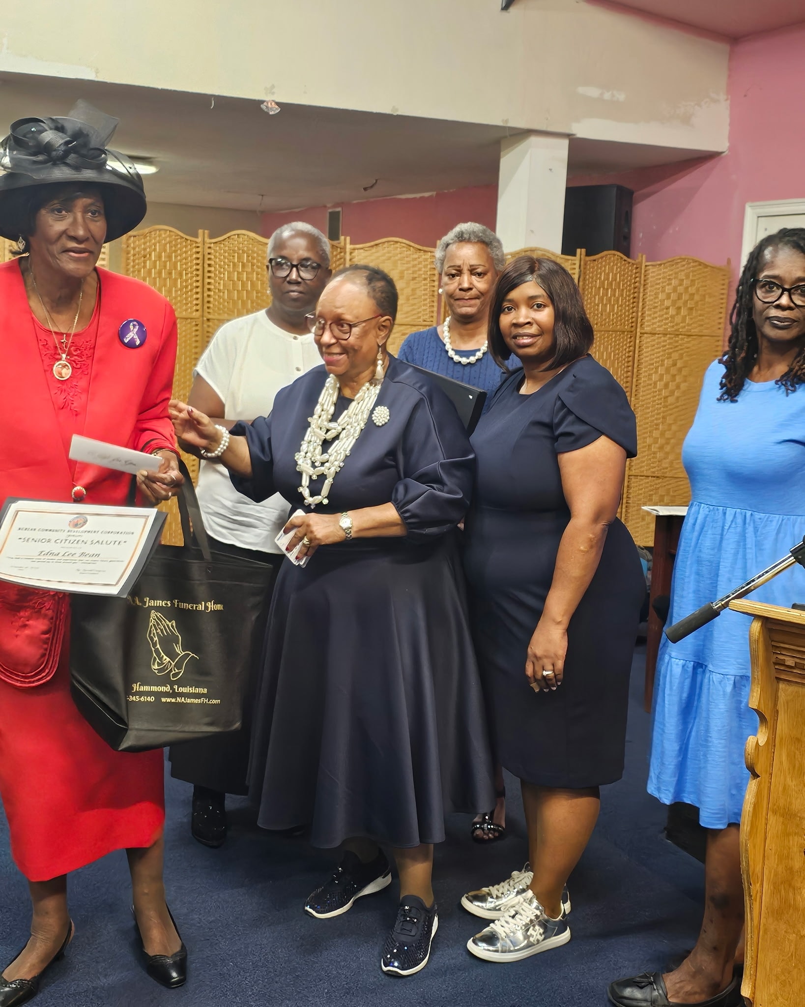 BCDC Senior Citizen Salute community service award