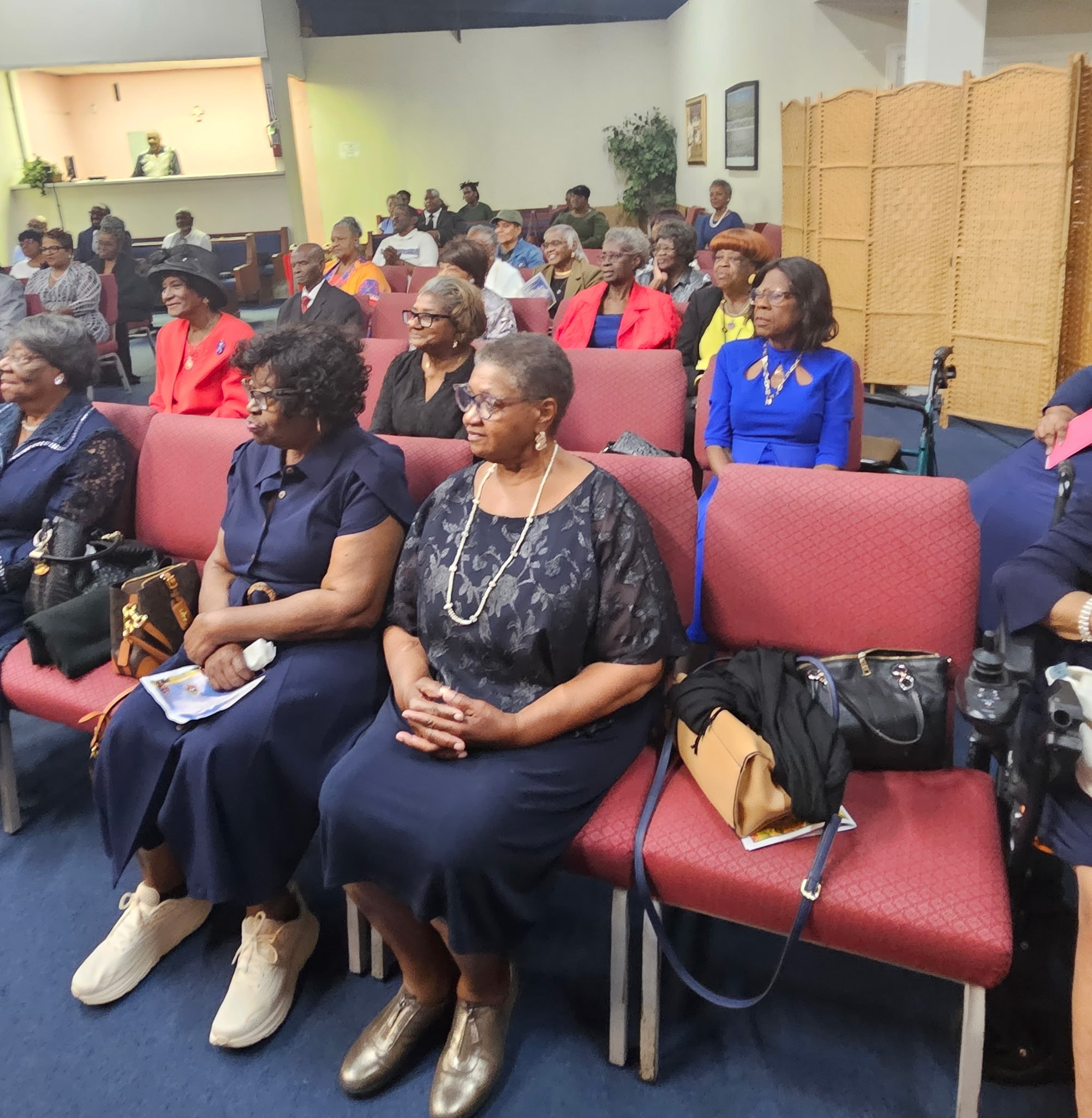 BCDC Senior Citizen Salute large group seated event