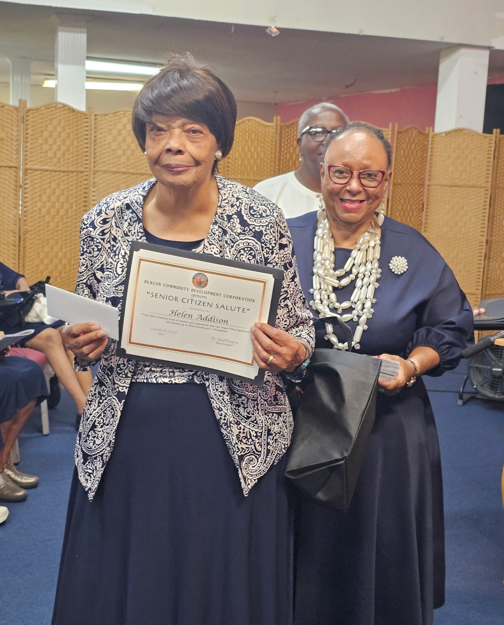 BCDC Senior Citizen Salute community celebration